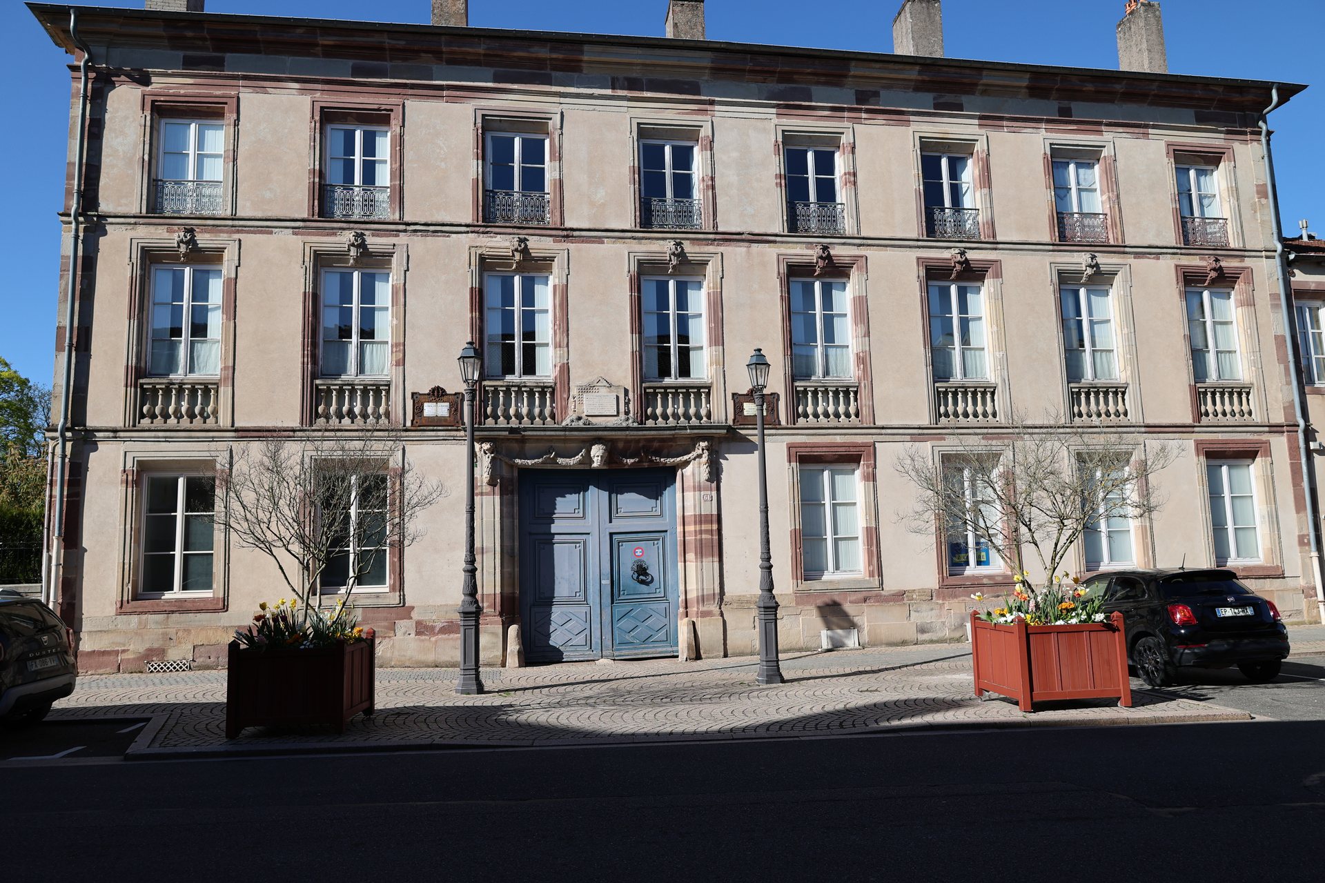 Façade of the Maison du Traité in Lunéville, where the 1801 treaty was signed